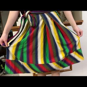 Pre-owned Marc Jacobs striped skirt